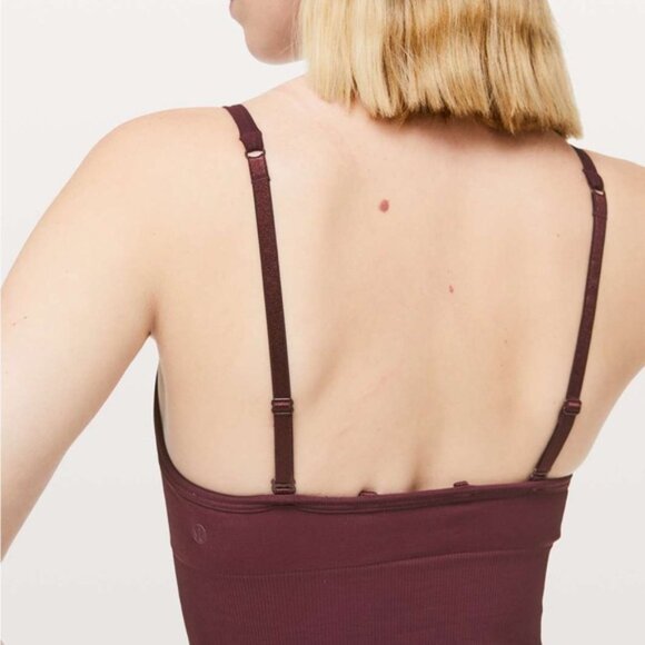 Lululemon Ebb To Street Bra Long- Color: LineDark Adobe - Picture 3 of 7